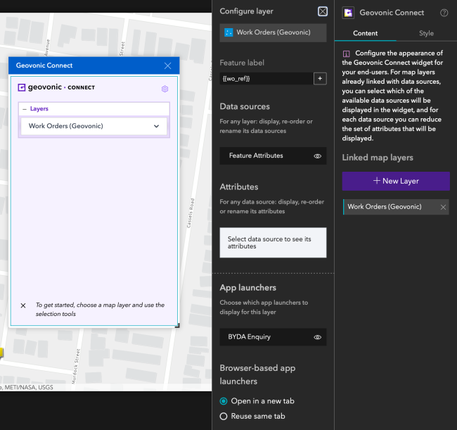 GVC BYDA Widget Properties GVC BYDA Widget Properties